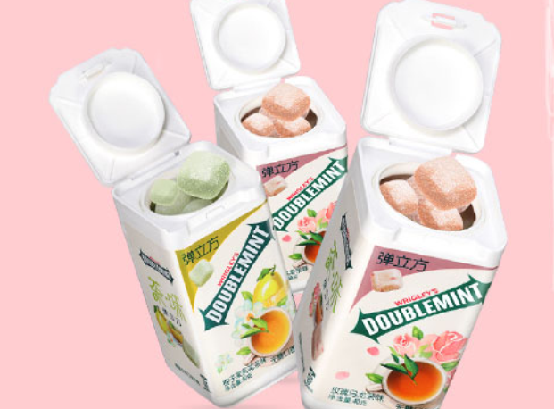 DOUBLEMINT绿箭品牌logo与食品包装设计欣赏(图3)