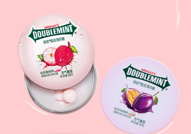 DOUBLEMINT绿箭品牌logo与食品包装设计欣赏(图4)