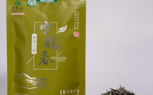 雪龙春品牌logo与食品包装设计欣赏(图2)
