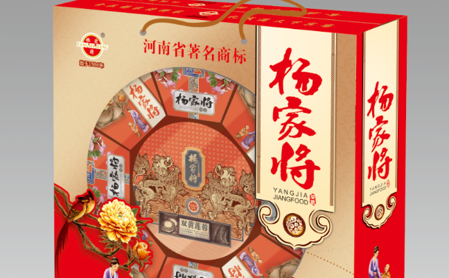 YANGJIAJIANG杨家将品牌logo与食品包装设计欣赏(图4)