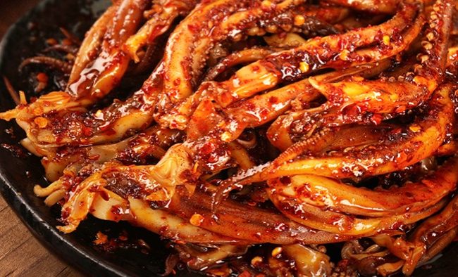 小七陈卤品牌logo与食品包装设计欣赏(图4)
