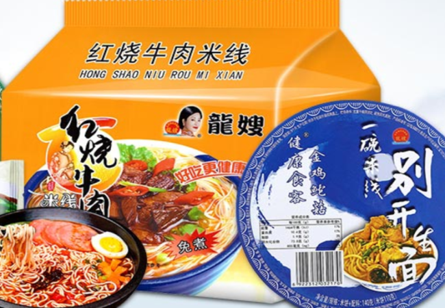龙嫂品牌logo与食品包装设计欣赏(图2)