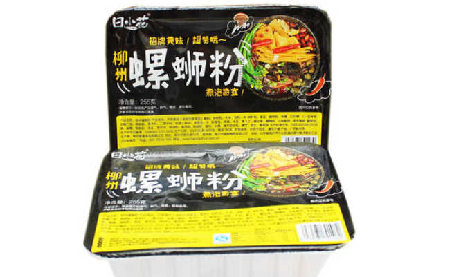 田小花螺蛳粉 田小花螺蛳粉品牌logo与食品包装设计欣赏(图4)