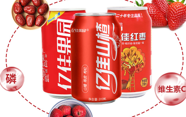 亿佳果园品牌logo与食品包装设计欣赏(图3)
