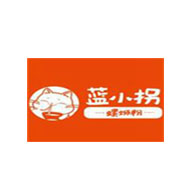 蓝小拐螺蛳粉品牌logo与食品包装设计欣赏(图1)