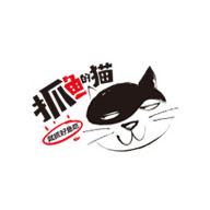 抓鱼的猫品牌logo与食品包装设计欣赏(图1)