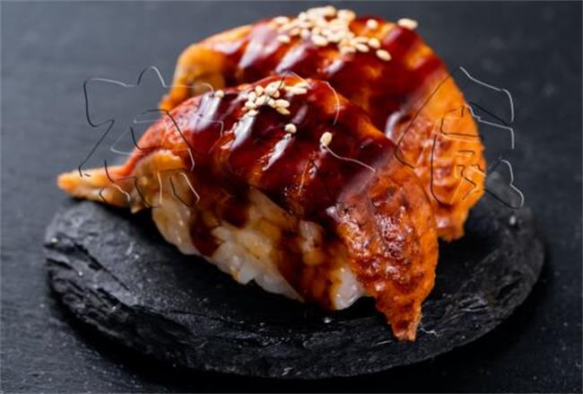 奈久食寿司品牌logo与食品包装设计欣赏(图3)