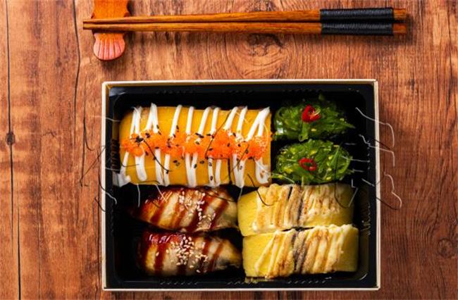 奈久食寿司品牌logo与食品包装设计欣赏(图4)