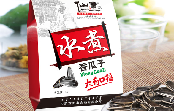 仙童品牌logo与食品包装设计欣赏(图2)