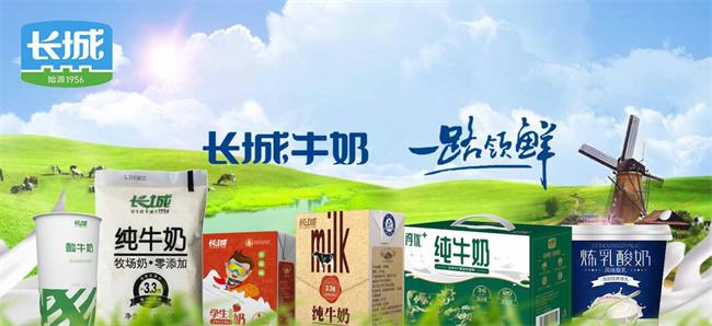 长城乳业品牌logo与食品包装设计欣赏(图3)