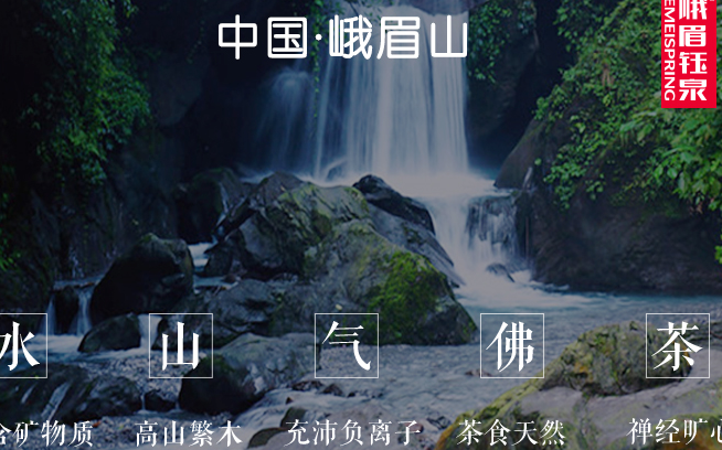 峨眉钰泉品牌logo与食品包装设计欣赏(图4)