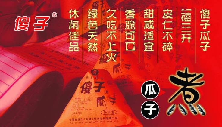 傻子瓜子食品包装设计欣赏(图2)