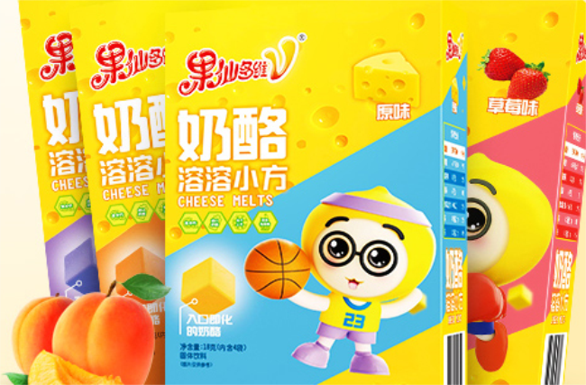 果仙多维 V食品包装设计欣赏(图3)