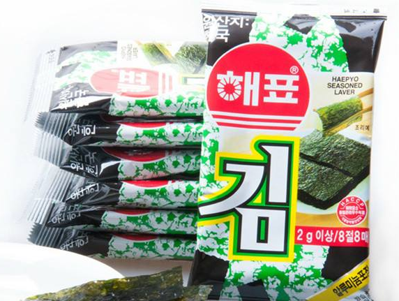 海牌海苔 Haepyo海牌食品包装设计欣赏(图3)