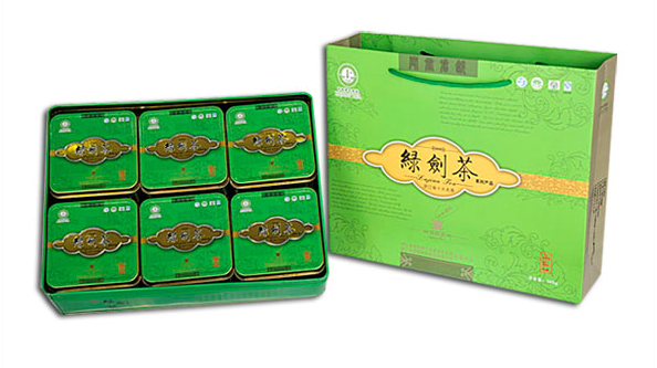 绿剑茶食品包装设计欣赏(图4)