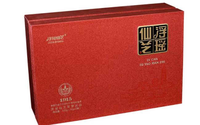 浮瑶仙芝食品包装设计欣赏(图3)