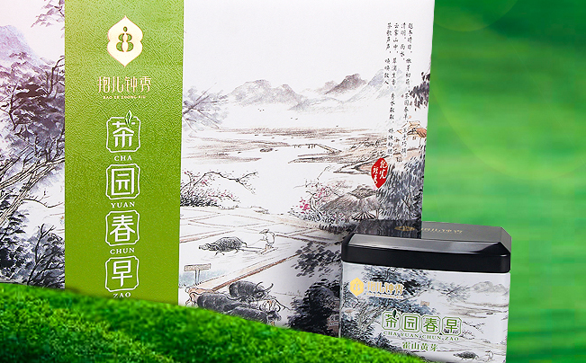 抱儿钟秀茶食品包装设计欣赏(图4)
