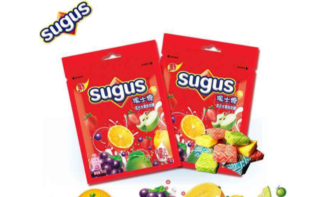 Sugus瑞士糖食品包装设计欣赏(图2)
