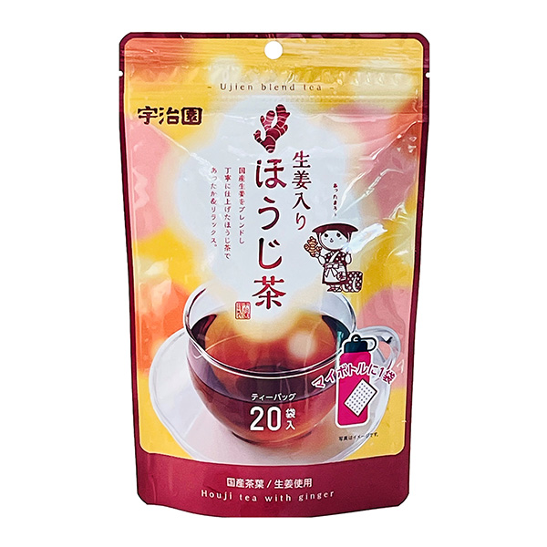 食品包装设计欣赏生姜加药茶宇治园(图1)