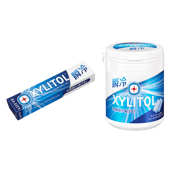 包装设计公司推荐木糖醇口香糖瞬间冷却薄荷乐天包装设计欣赏(图1)