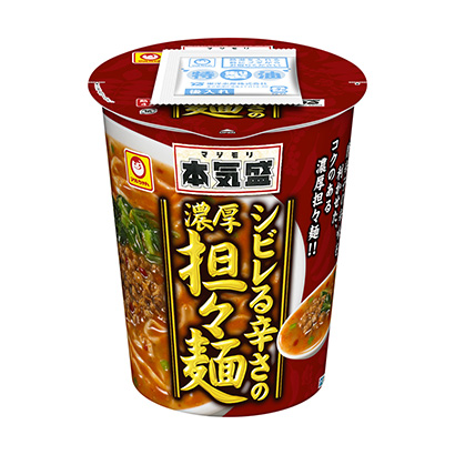 包装设计公司推荐小丸认真盛的辛辣浓厚担担面东洋水产包装设计欣赏(图1)