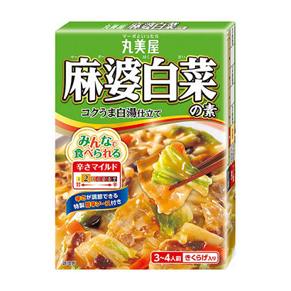 包装设计公司推荐麻婆白菜之素丸美屋食品工业包装设计欣赏(图1)