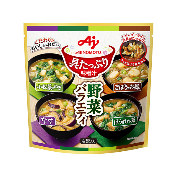 包装设计公司推荐配料充足的味增汤蔬菜综艺味精包装设计欣赏(图1)
