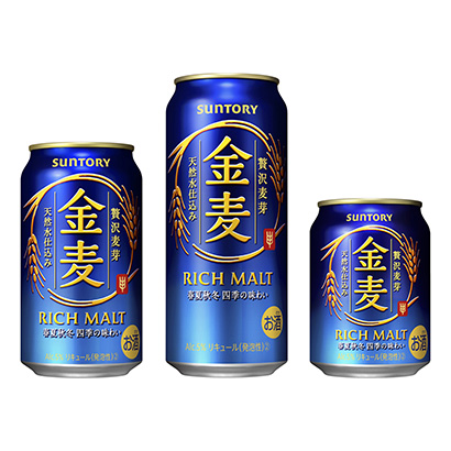 包装设计公司推荐金麦三得利啤酒包装设计欣赏(图1)