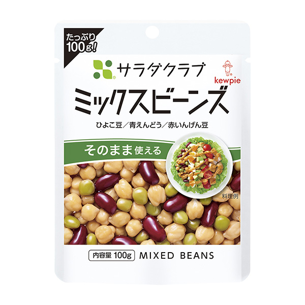 沙拉俱乐部混合豆豆鹰嘴豆青豌豆红色扁豆包装设计欣赏(图1)