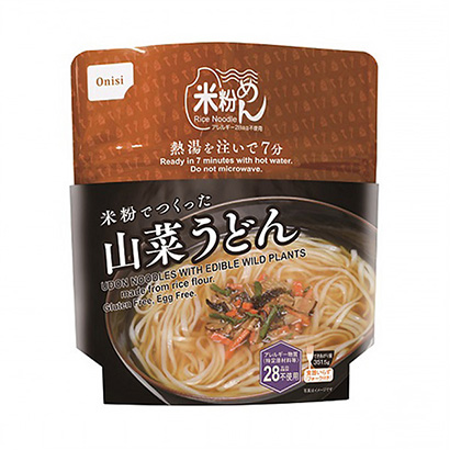 包装设计公司推荐用米粉做的山野菜乌冬面尾西烹饪品包装设计(图1)