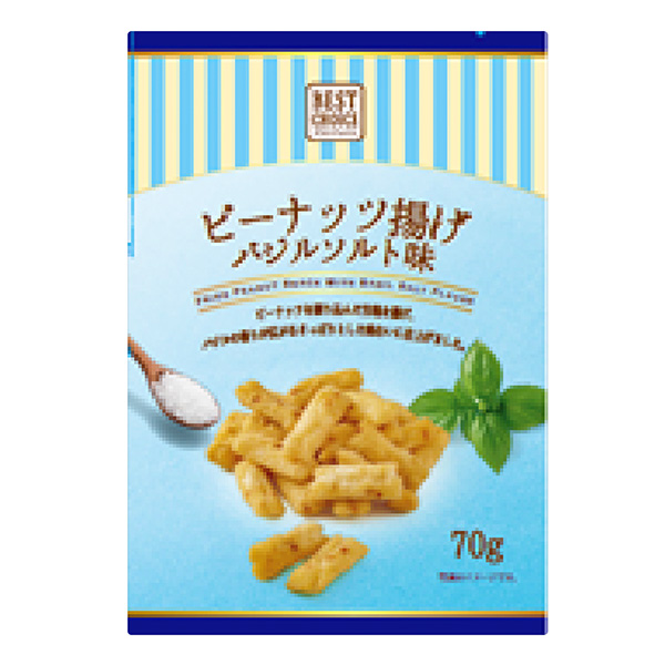 包装设计公司推荐花生油炸罗勒盐味包装设计欣赏(图1)