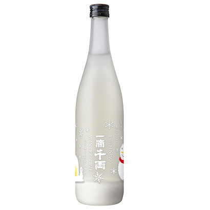 冬天的苹果酒一滴千两秋田县发酵工业酒类包装设计(图1)