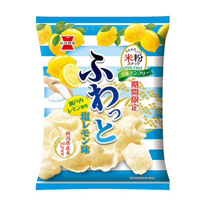 轻轻的咸柠檬味岩冢制菓点心包装设计(图1)