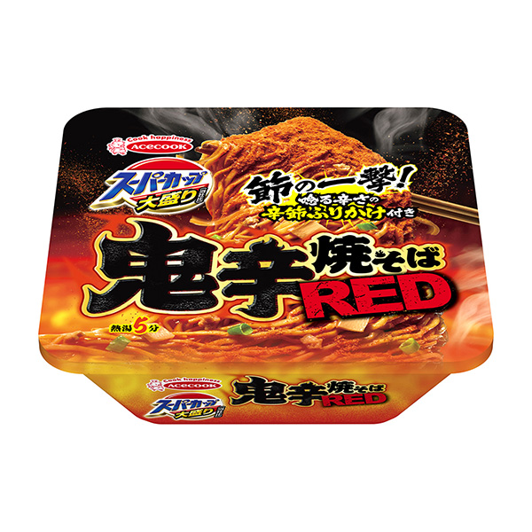 超级杯大份鬼辣炒面王牌厨师面类包装设计(图1)
