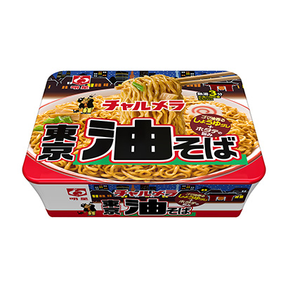 明星查尔梅拉东京油荞麦面明星食品面类包装设计(图1)