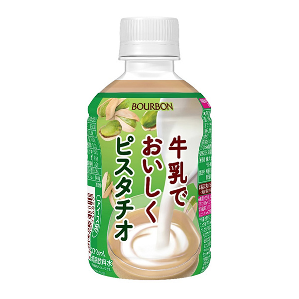 牛奶美味开心果波旁果实清凉饮料包装设计(图1)