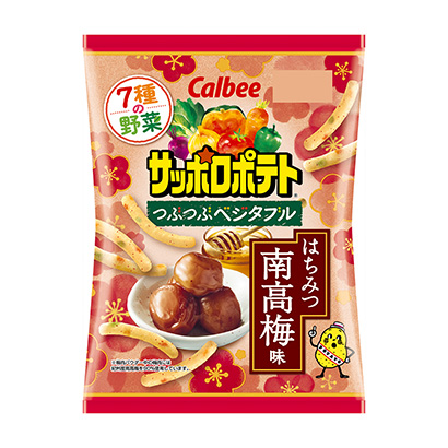 札幌土豆咕嘟咕嘟的贝西蜜南高梅味卡比点心包装设计(图1)