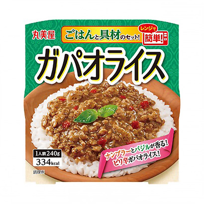 带蛋包饭丸美屋食品工业烹饪品包装设计(图1)