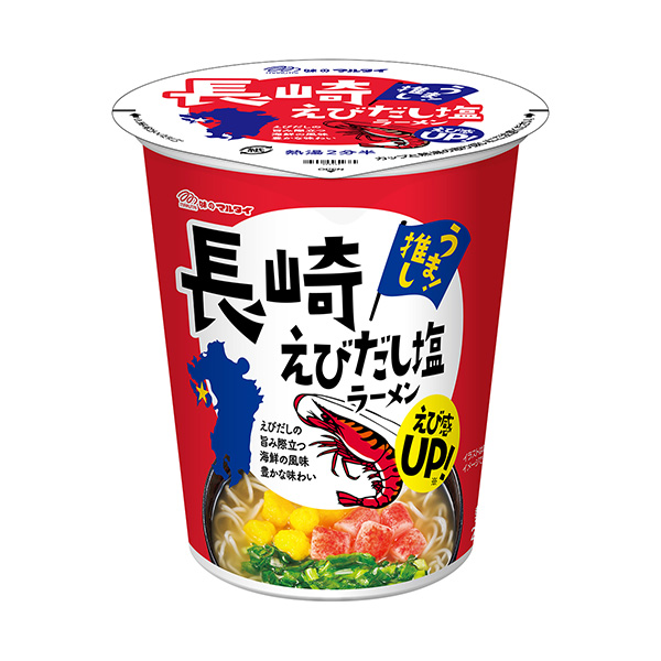 立式长崎虾盐拉面包装设计欣赏(图1)