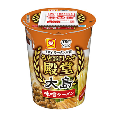 麦尔大岛味噌拉面东洋水产面类包装设计(图1)