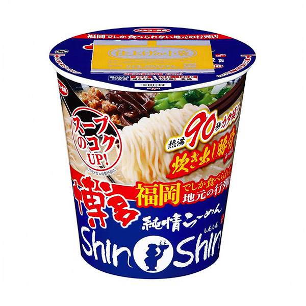 博多纯情拉面ShinShin监修赈济猪骨拉面包装设计欣赏(图1)