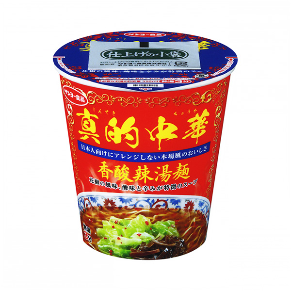 真正的中华香酸辣汤面太阳鱼包装设计(图1)
