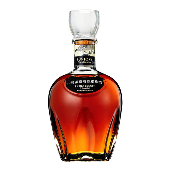 三得利梅酒山崎蒸馏所贮藏梅酒 EXTRA B包装设计欣赏(图1)