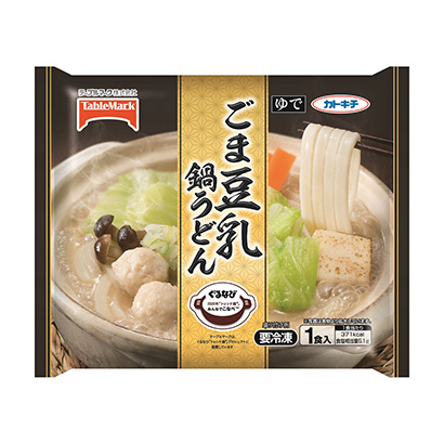 冷冻芝麻豆浆锅乌冬面桌上标记(图1)