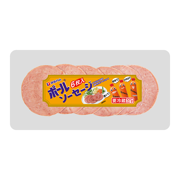 保罗香肠牛排伊藤火腿加工肉类包装设计(图1)