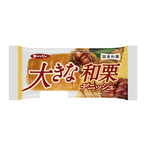 大和栗丹麦酥皮面包第一屋制面包包装设计(图1)