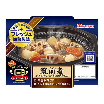 味道微波炉筑前煮日本火腿(图1)