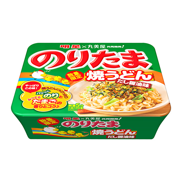 明星的乌冬面乌冬面酱油味包装设计欣赏(图1)