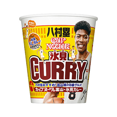杯面冰见咖喱大卖场日清食品面类包装设计(图1)