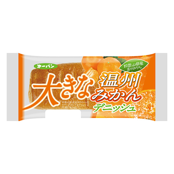 大的温州橘子丹麦酥皮第一屋制面包包装设计(图1)